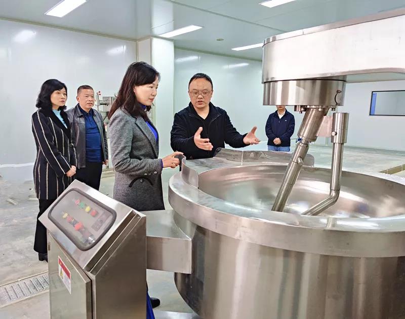 李晓媛到汉台城固检查指导包抓重点项目