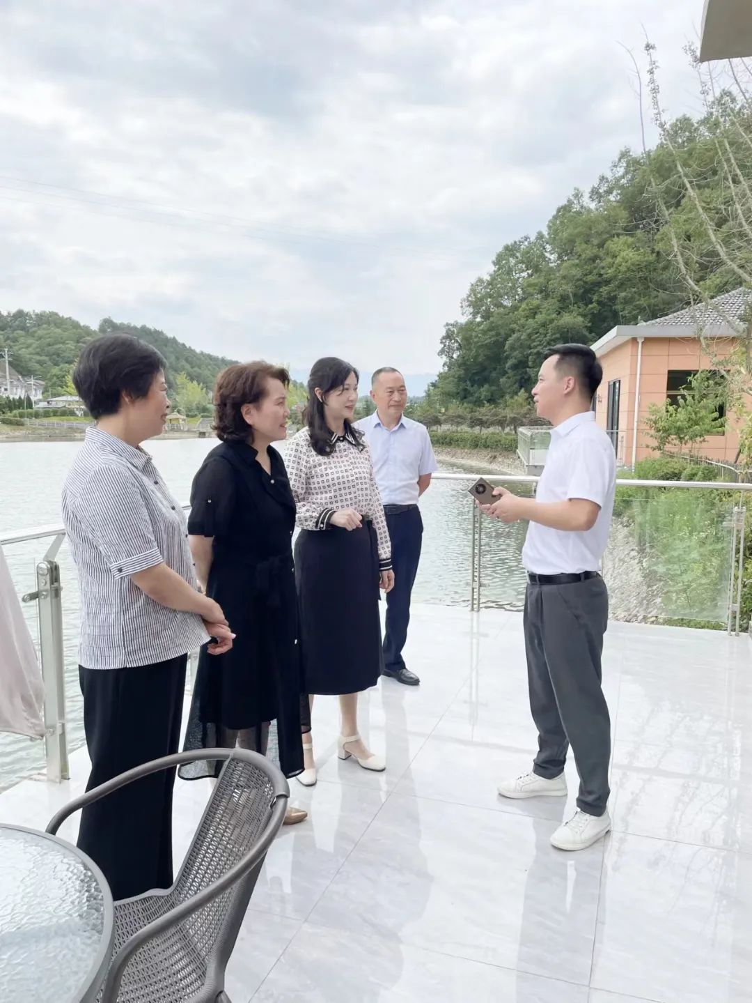 7月14日,市人大常委会党组副书记,副主任李晓媛,常委会副主任吴巧玲